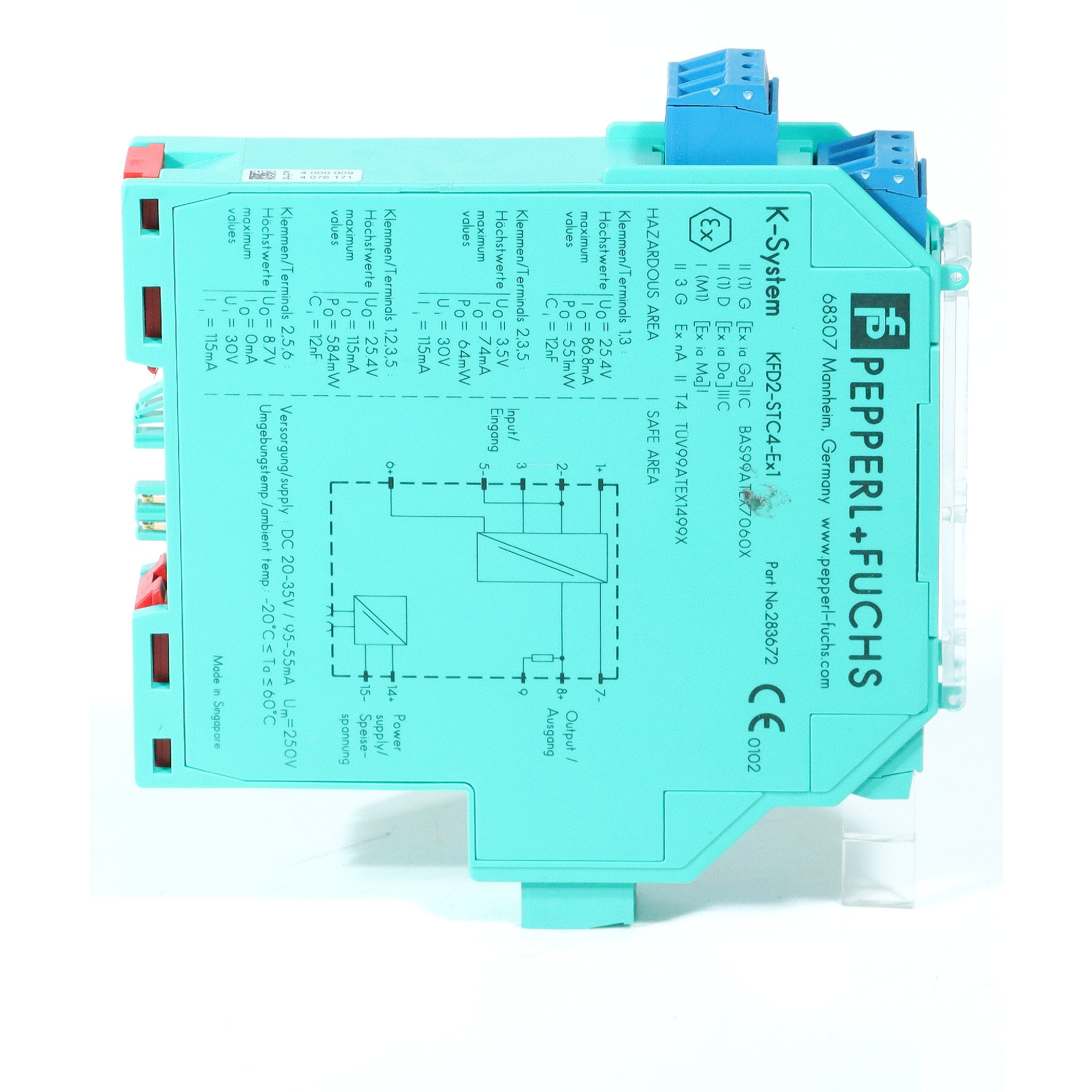 SMART-Transmitterspeisegerät KFD2-STC4-Ex1 Neu